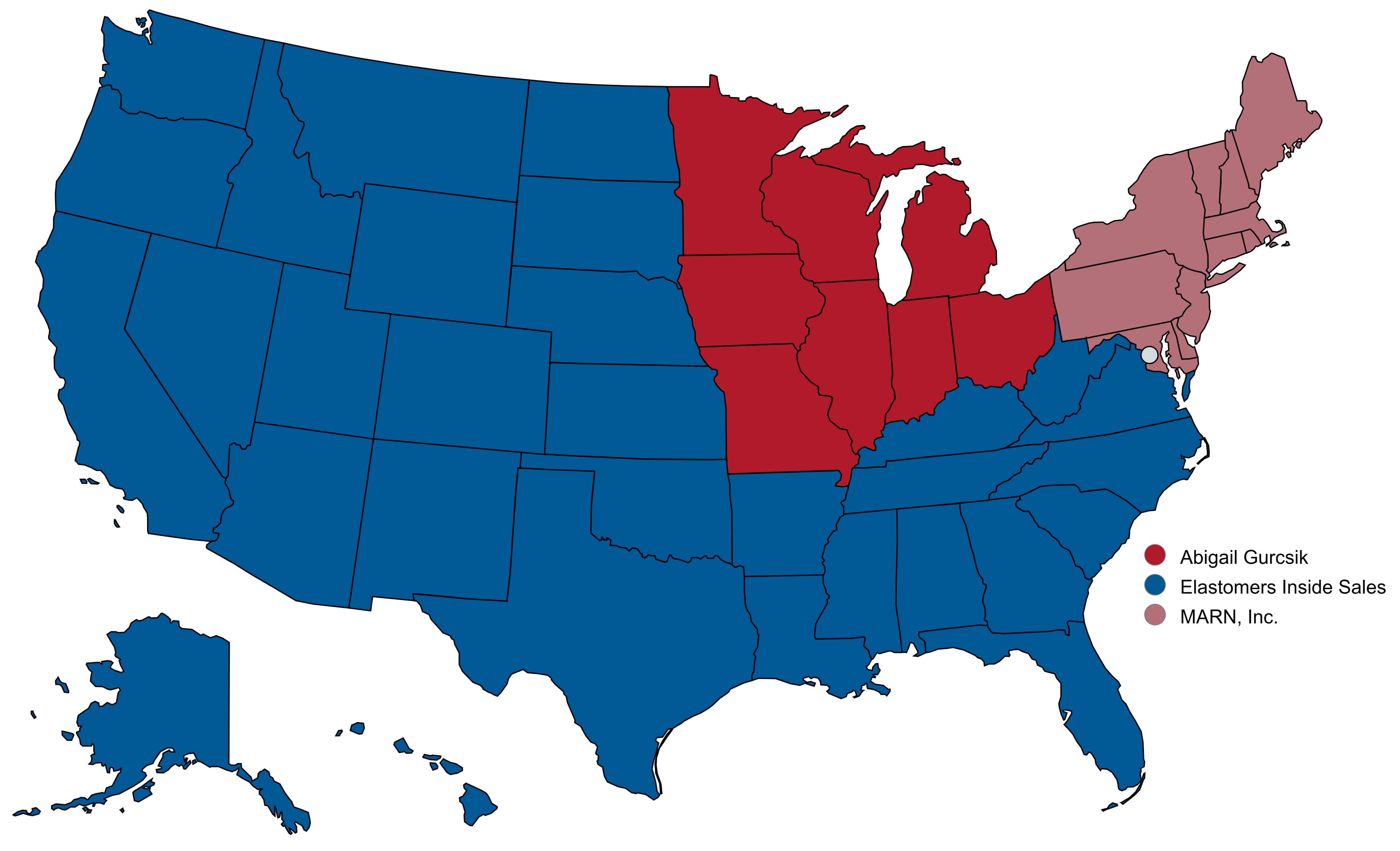 Elastomers Territory Map