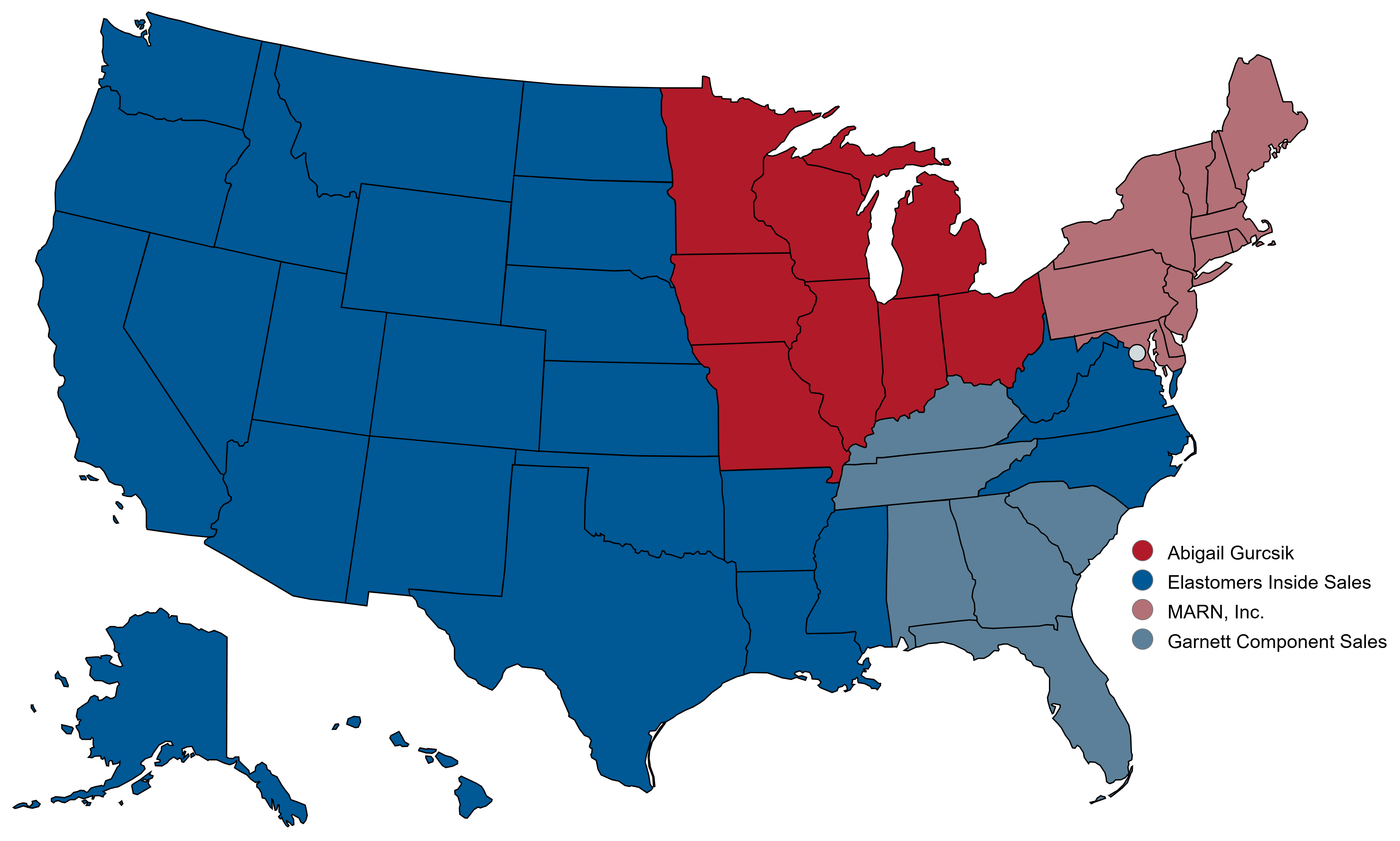 Elastomers Territory Map